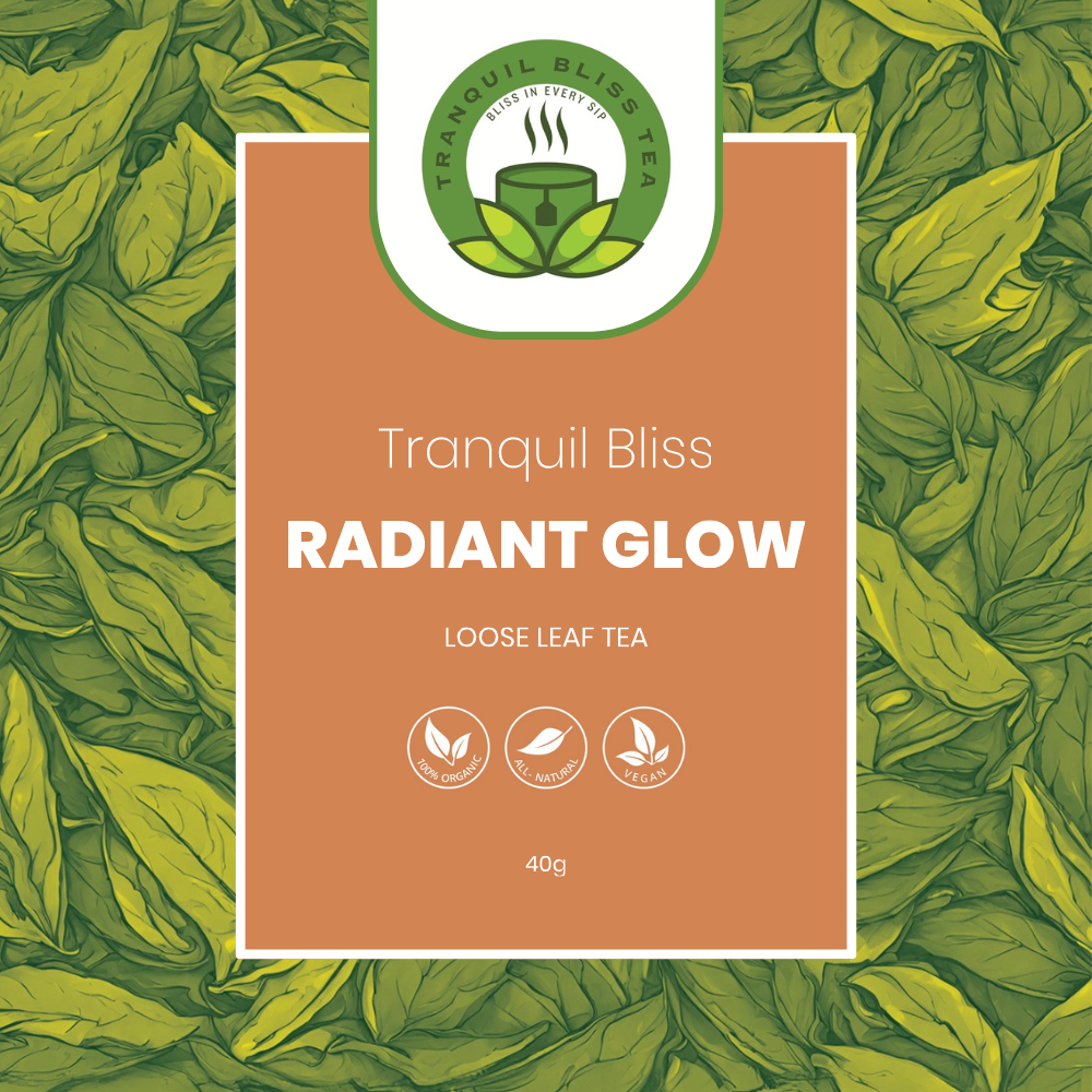 Tranquil Bliss Radiant Glow Tea: Nourish Your Skin for a Fresh Complexion